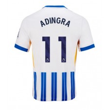 Brighton Simon Adingra #11 Hjemmedrakt 2024-25 Kortermet